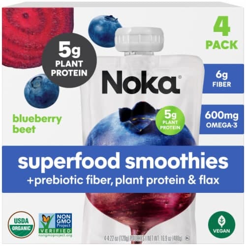 Noka Smoothie Blueberry Beet