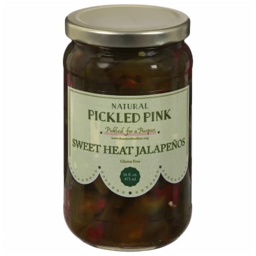 Pickled Pink Sweet Heat Jalapenos
