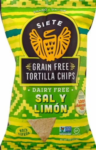 Siete Sal Y Limon Grain Free Tortilla Chips