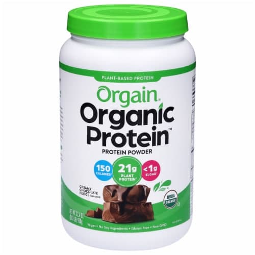 Orgain Organic Protein Powder Creamy Chocolate Fudge