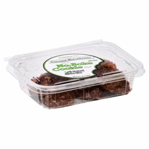 The No-Bake Co Coconut Macadamia Cookies