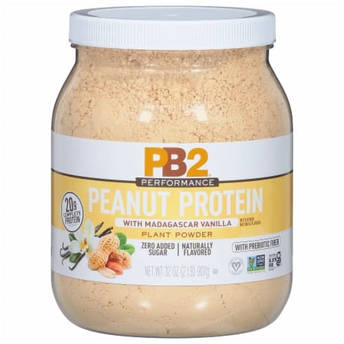 Pb2 Performance Madagascar Vanilla Peanut Protein Plant Powder