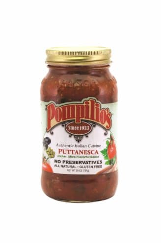 Pompilio'S Spicy Puttanesca Pasta Sauce