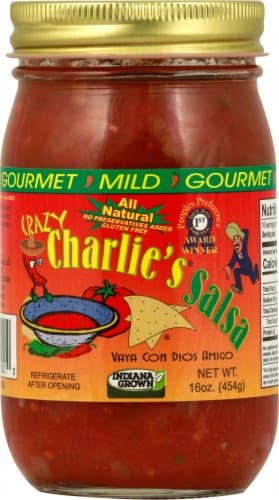 Crazy Charlie'S Gourmet Mild Salsa