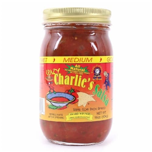 Crazy Charlie'S Gourmet Medium Salsa