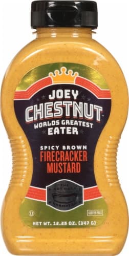 Joey Chestnut Spicy Brown Firecracker Mustard