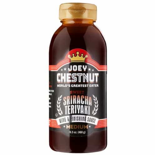 Joey Chestnut Medium Sweet Sriracha Teriyaki Wing & Finishing Sauce
