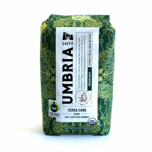 Caffe Umbria Organic Terra Sana Blend Medium Roast Coffee