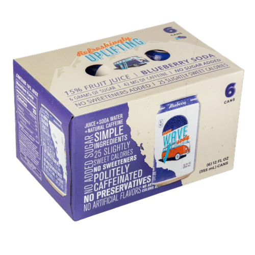 Wave Blueberry Soda
