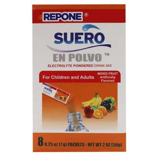 Repone Suero En Polvo Mixed Fruit Electrolyte Powdered Drink