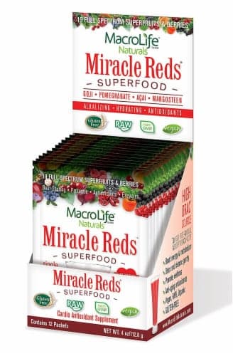 Macro Life Naturals Miracle Reds Berry Supplement