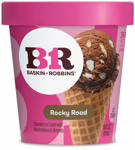Baskin Robbins Ice Cream Rocky Road