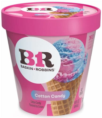 Baskin Robbins Cotton Candy Ice Cream