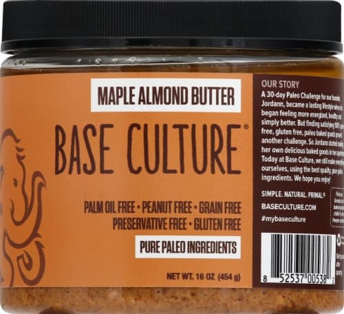 Base Culture Maple Almond Butter