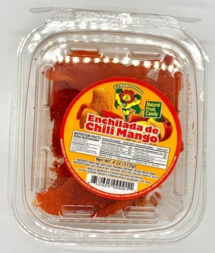 El Super Leon El Leoncito Mango Enchilada Candy