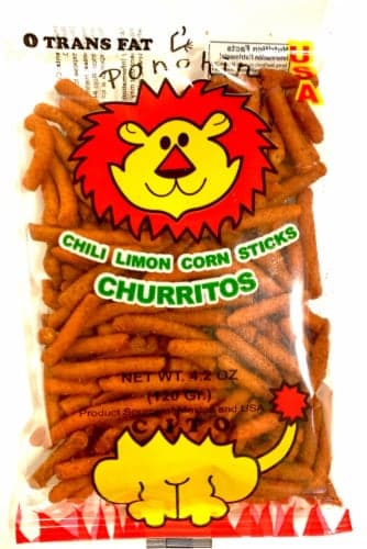 El Super Leon Chili Lemon Corn Sticks Churritos