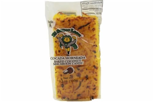El Super Leon Baked Coconut Macaroon Candy