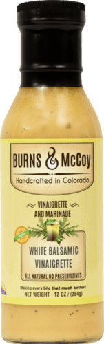 Burns & Mccoy White Balsamic Vinaigrette Salad Dressing