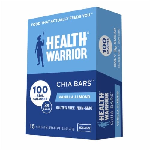 Health Warrior Vanilla Almond Chia Bars
