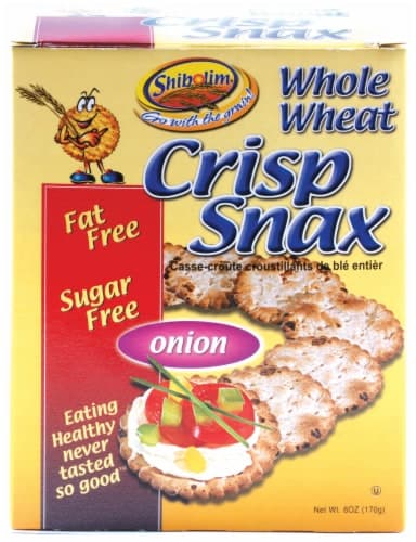 Shibolim Whole Wheat Onion Crisp Snax