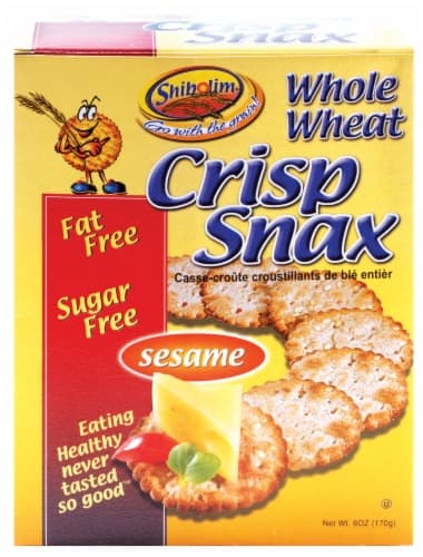 Shibolim Whole Wheat Crisp Snax Crackers