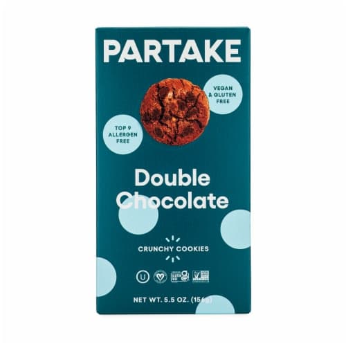 Partake Gluten-Free Vegan Double Chocolate Cookies