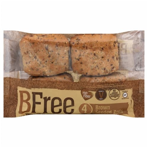 Bfree Wheat & Gluten Free Brown Seeded Rolls