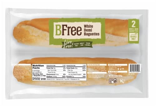 Is it Pescatarian? Bfree White Demi Baguettes