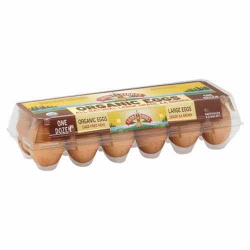 Land O' Lakes Organic Grade Aa Large Brown Eggs