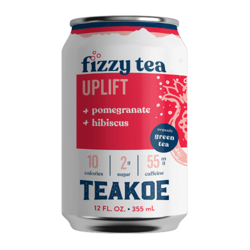 Teakoe Pomegranate Hibiscus Fizzy Green Tea