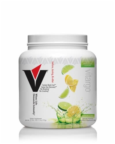 Vitargo Inc Lemon Lime Dietary Supplement Powder Mix