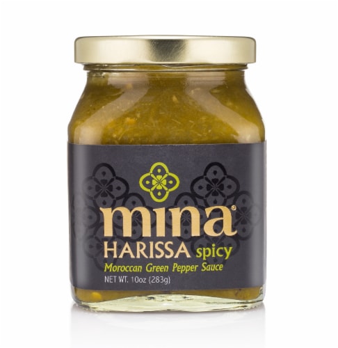 Mina Harissa Spicy Moroccan Green Pepper Hot Sauce