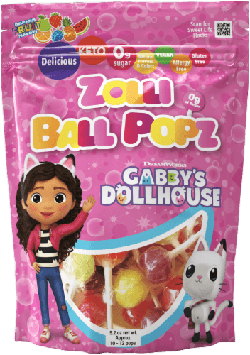 Zollipops Zero Sugar Ball Popz