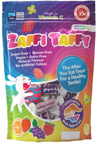 Zaffi Taffy Easter Candy Bag