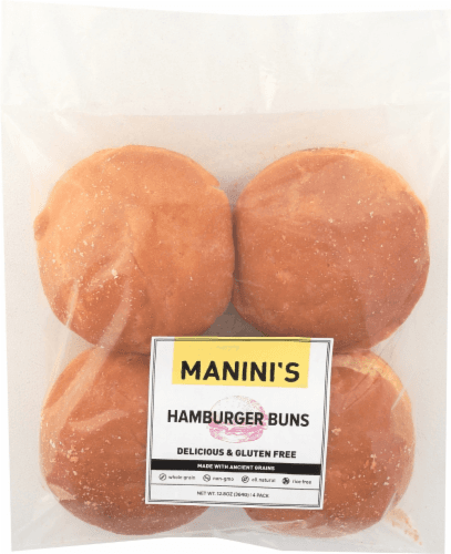 Manini'S Gluten Free Hamburger Buns