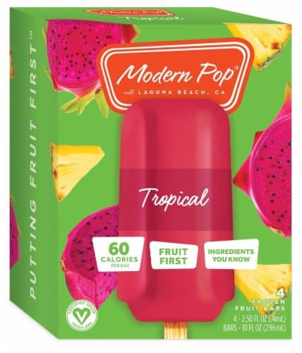 Modern Pop Tropical Fruit Bars