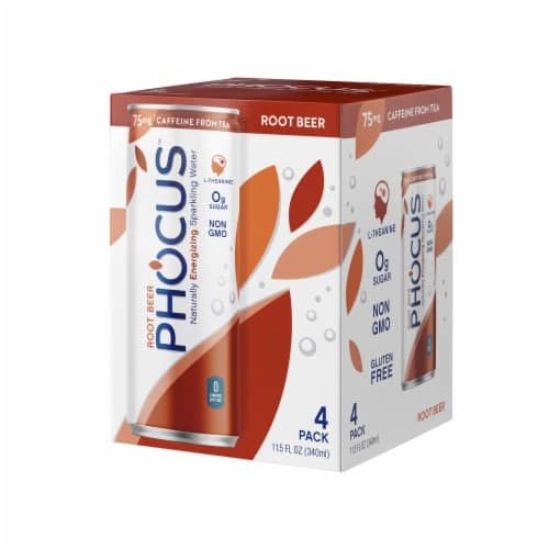 Phocus Root Beer Caffeinated Sparkling Water
