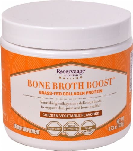 Reserveage  Nutrition Bone Broth Boost   Chicken Vegetable