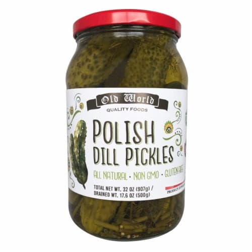 Old World Polish Dill Pickles