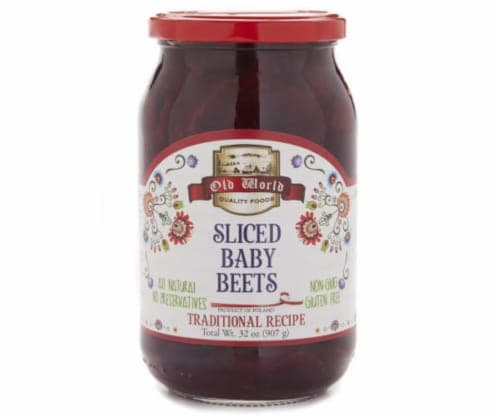 Old World All Natural Sliced Baby Beets
