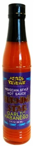Old World Aztec'S Revenge Burning Star Garlic Habanero Hot Sauce