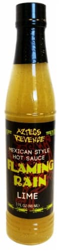 Old World Aztec'S Revenge Flaming Rain Lime Hot Sauce