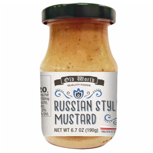 Old World Russian Style Mustard