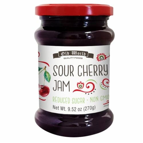 Old World Sour Cherry Jam