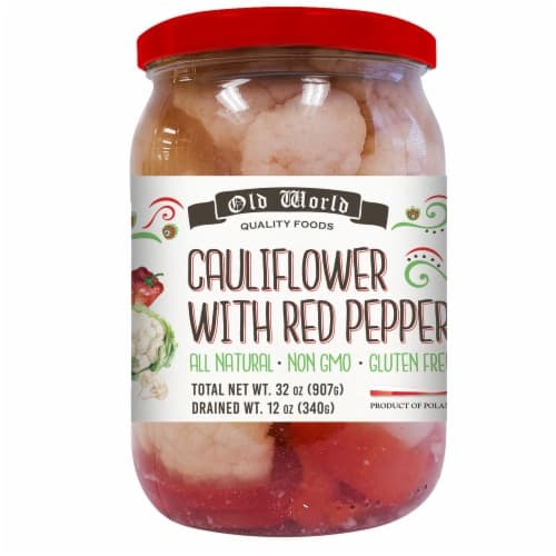 Old World Cauliflower With Red Pepper