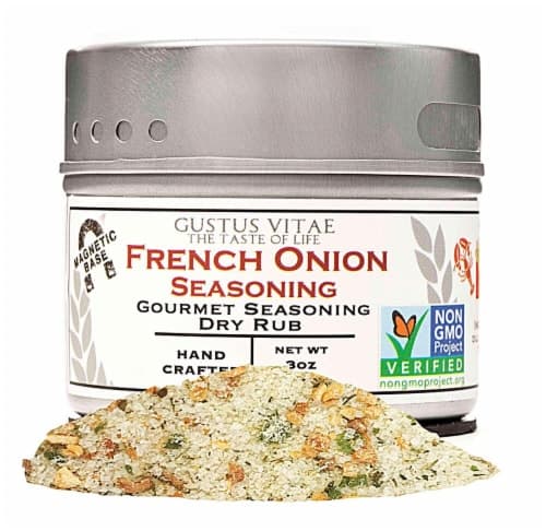 Gustus Vitae French Onion Gourmet Dry Rub Seasoning