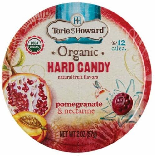 Torie & Howard Grapefruit & Honey Organic Hard Candy Tin