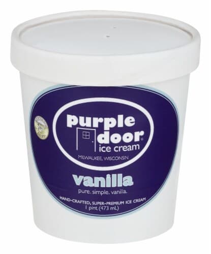 Purple Door Vanilla Ice Cream