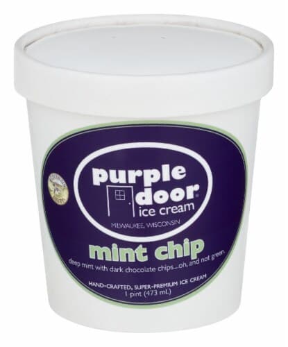 Purple Door Mint Chip Ice Cream