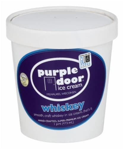 Purple Door Whiskey Ice Cream